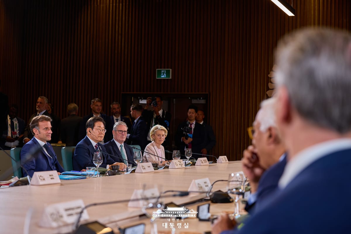 이재명 대통령 G7 정상회서 AI 강조